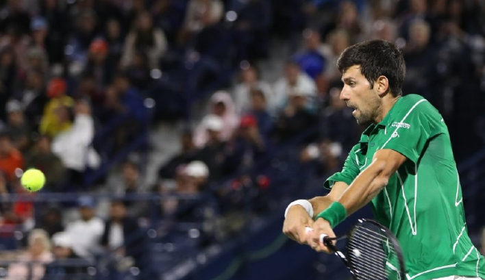  德约科维奇直落三盘横扫对手强势夺冠